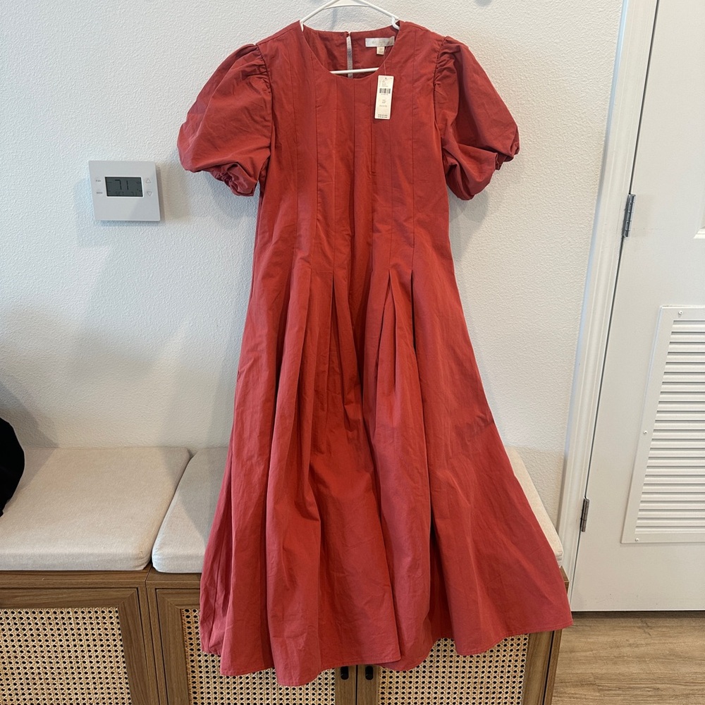 Eri + Ali Anthropologie Corset Seamed midi dress - Picture 4 of 4